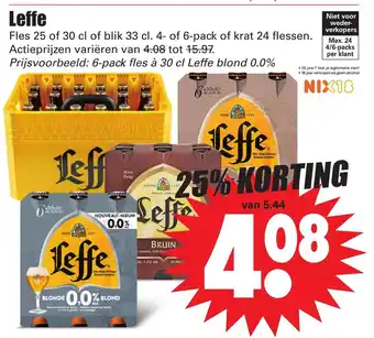 Dirk Leffe aanbieding