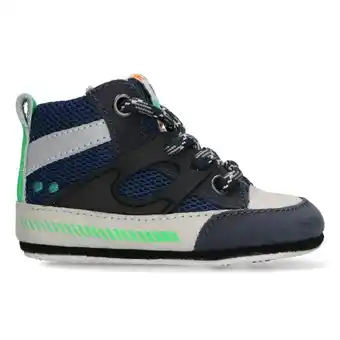 BunniesJR Bunniesjr 222122-529 - kinderschoenen jongens maat 18 - blauw - sneakers aanbieding