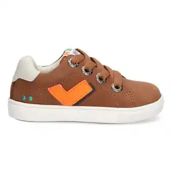 BunniesJR Bunniesjr lucien louw - kinderschoenen jongens maat 22 - cognac - sneakers aanbieding