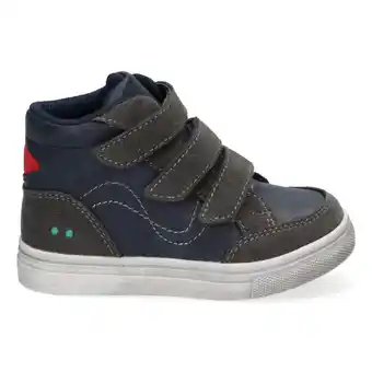 BunniesJR Bunniesjr animal friendly sneakers - jongens - maat 22 - blauw grijs - kinderen aanbieding