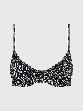 Calvin Klein Calvin klein balconette bikinitop - logo tape aanbieding