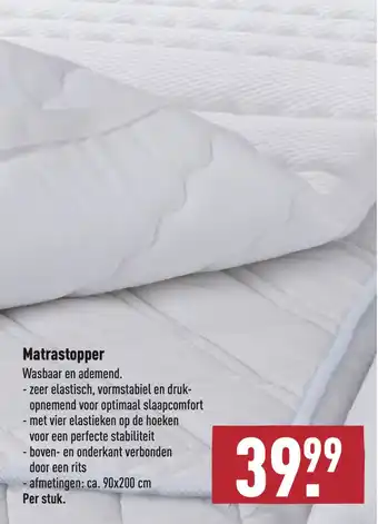 ALDI Matrastopper aanbieding