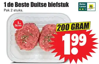 Dirk 1 de Beste Duitse biefstuk aanbieding