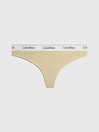 Calvin Klein Calvin klein grote maat string - modern cotton aanbieding