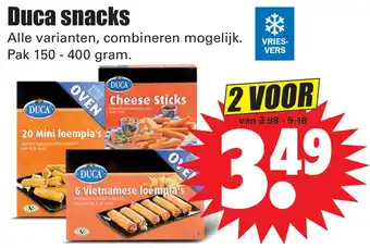 Dirk Duca snacks aanbieding