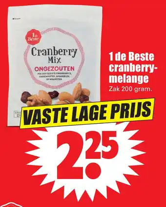 Dirk 1 de Beste cranberry- melange aanbieding