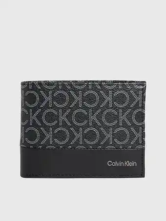 Calvin Klein Calvin klein billfold rfid-portemonnee met logo aanbieding