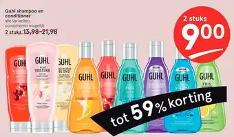 Etos Guhl shampoo en conditioner aanbieding