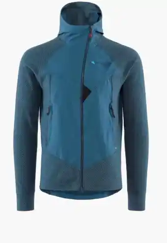 Carl Denig Klattermussen norna hugin zip hoodie m's (maat - m, kleur - monkshood blue) aanbieding