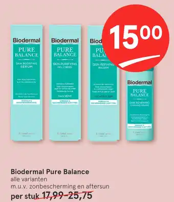 Etos Biodermal Pure Balance aanbieding