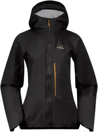 Carl Denig Bergans y lightline air 3l shell jacket women (maat - m, kleur - dark shadow grey) aanbieding