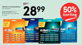 Etos Gillette voordeelpakken aanbieding