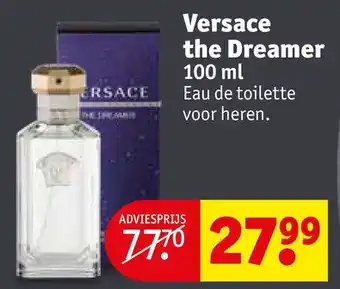 Kruidvat Versace the Dreamer 100 ml aanbieding