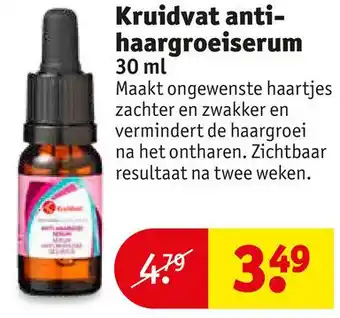 Kruidvat Kruidvat antihaargroeiserum aanbieding