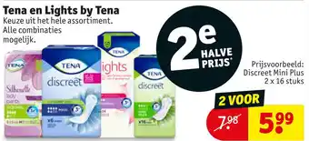 Kruidvat Tena en Lights by Tena aanbieding