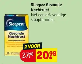 Kruidvat Sleepzz Gezonde Nachtrust aanbieding