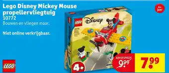 Kruidvat Lego Disney Mickey Mouse propellervliegtuig aanbieding