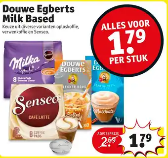 Kruidvat Douwe Egberts Milk Based aanbieding