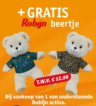 Kruidvat Bij aankoop van 1 van onderstaande Robijn acties. aanbieding