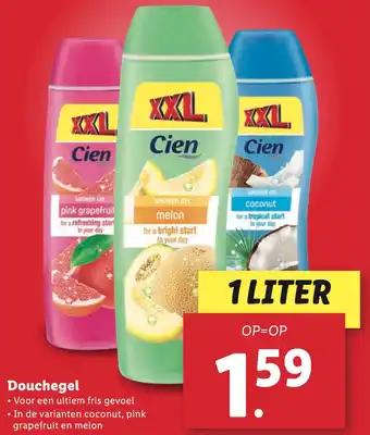 Lidl Douchegel aanbieding