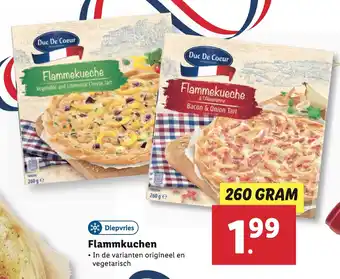 Lidl Flammkuchen aanbieding