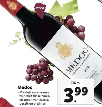 Lidl Médoc aanbieding