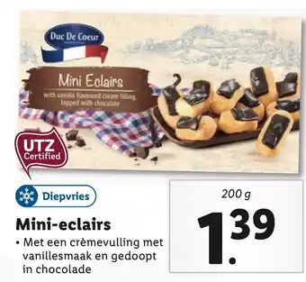 Lidl Mini-eclairs aanbieding