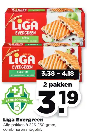 PLUS Liga Evergreen aanbieding