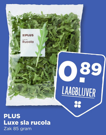 PLUS PLUS Luxe sla rucola aanbieding