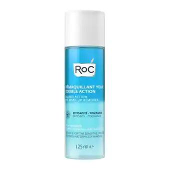 Deloox Roc double action oogmake-up remover 125 ml aanbieding