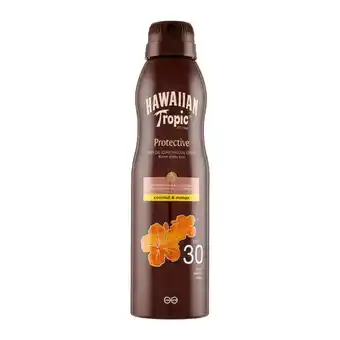 Deloox Hawaiian tropic protective dry oil continuous spray spf 30 aanbieding