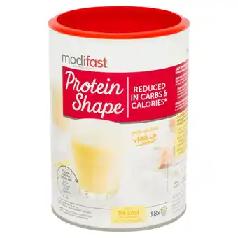 De Online Drogist Modifast protein shape milkshake vanille aanbieding