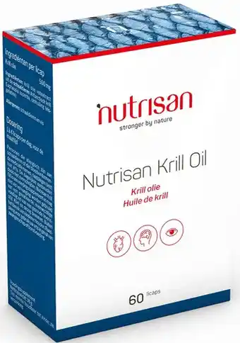 De Online Drogist Nutrisan krill olie capsules 60st aanbieding