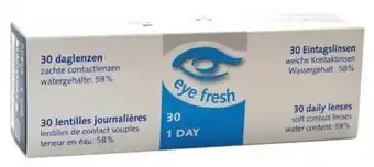 De Online Drogist Eyefresh eye fresh daglenzen -4.75 aanbieding