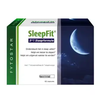 De Online Drogist Fytostar sleepfit 3in1 slaapformule capsules aanbieding