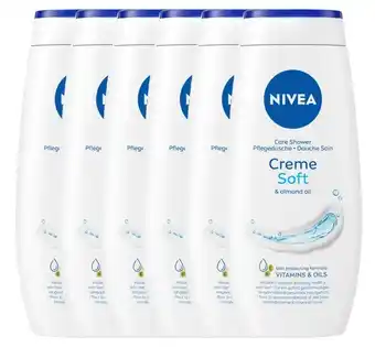 De Online Drogist Nivea douchecrème soft voordeelverpakking aanbieding