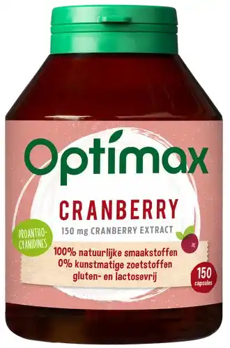 De Online Drogist Optimax cranberry capsules aanbieding