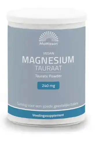 De Online Drogist Mattisson vegan magnesium tauraat aanbieding