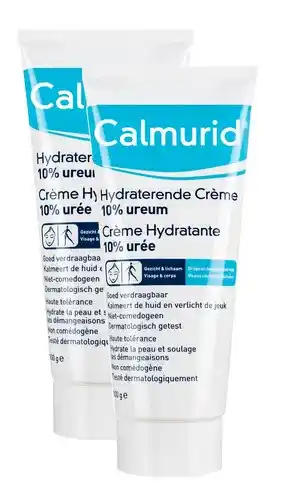 De Online Drogist Calmurid hydraterende crème 10% ureum duoverpakking aanbieding