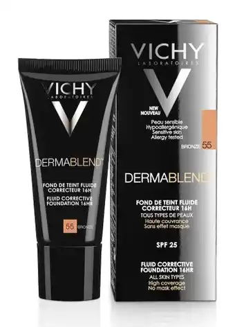 De Online Drogist Vichy dermablend corrigerende foundation 55 bronze aanbieding