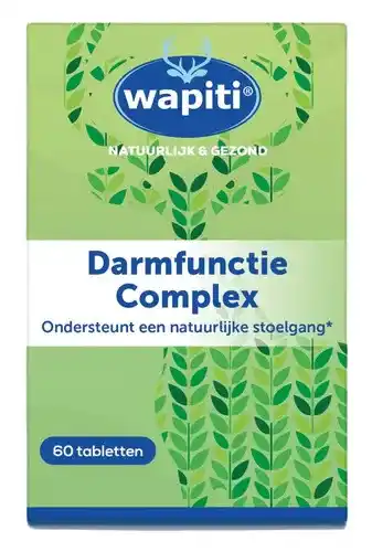 De Online Drogist Wapiti darmfunctie complex tabletten aanbieding