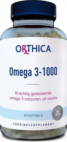 De Online Drogist Orthica omega 3-1000 softgels aanbieding