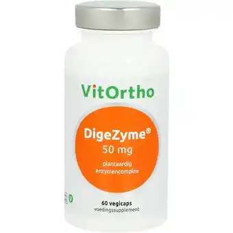 De Online Drogist Vitortho digezyme 50mg capsules aanbieding