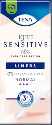 De Online Drogist Tena lights pads sensitive normal aanbieding