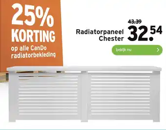 GAMMA Radiatorpaneel Chester aanbieding