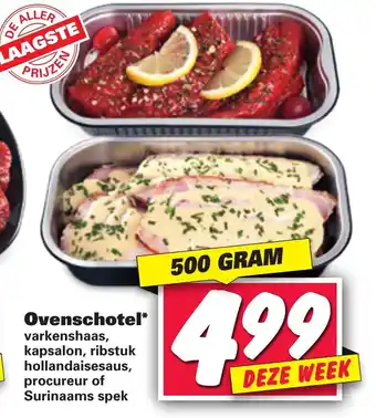 Nettorama Ovenschotel 500g aanbieding