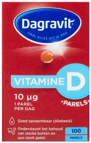 De Online Drogist Dagravit vitamine d 10µg parel capsules aanbieding