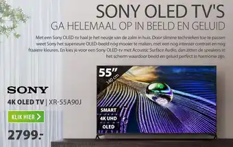 Expert SONY 4K OLED TV aanbieding