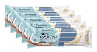 De Online Drogist Powerbar 30% protein plus vanilla coconut voordeelverpakking aanbieding