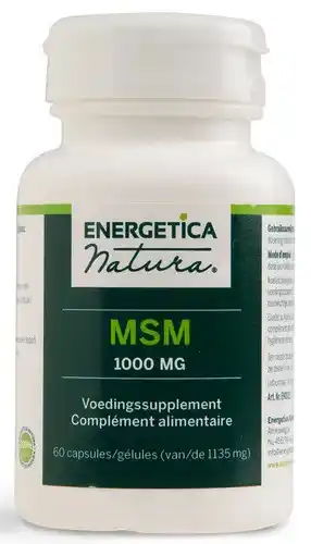 De Online Drogist Energetica natura msm 1000mg capsules aanbieding